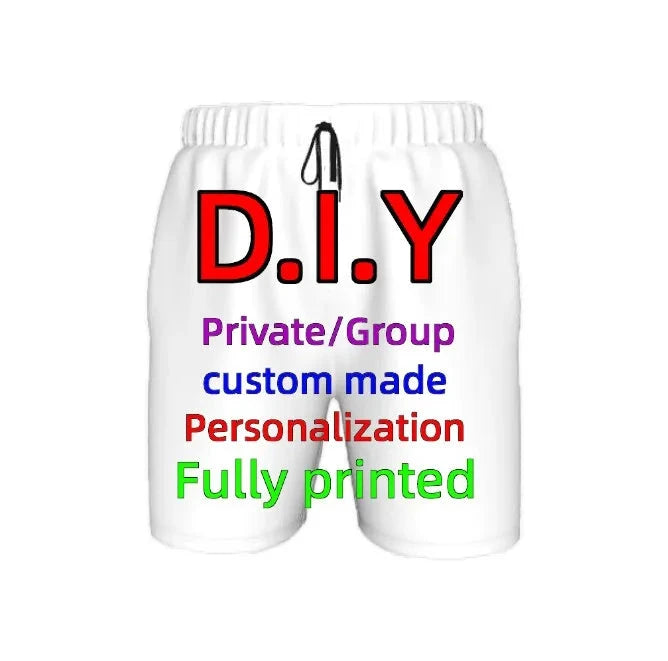 Summer men and women cool print personalized customization GlowCart