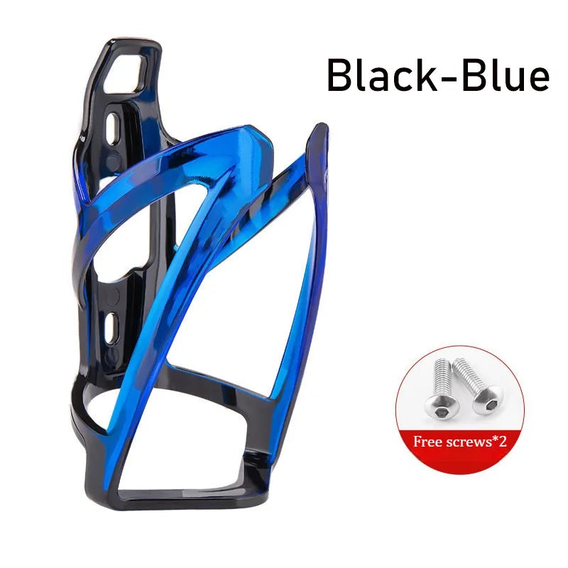 RYDEX Bicycle water bottle holder plastic Bicycle water bottle cage gradient Mountain Road bicycle drink holder with Screws GlowCart
