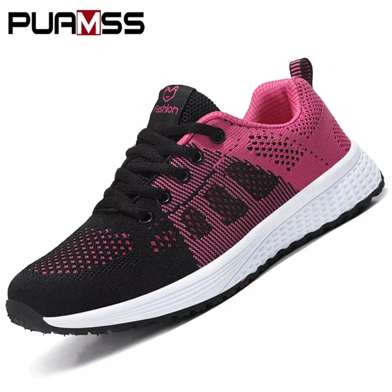 2024 Women Sport Shoes Fashion Platform Sneakers Ladies
