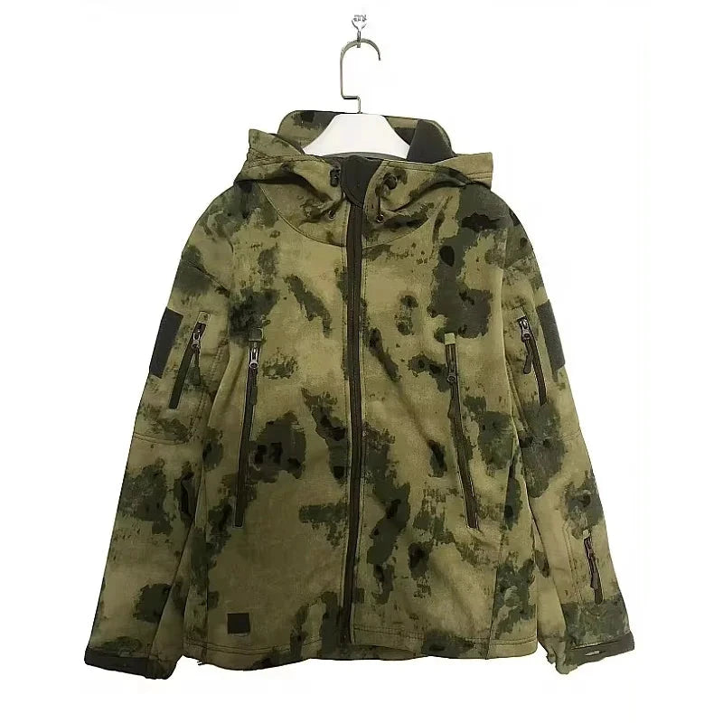 Military Shark Skin Soft Shell Jackets Men Tactical GlowCart