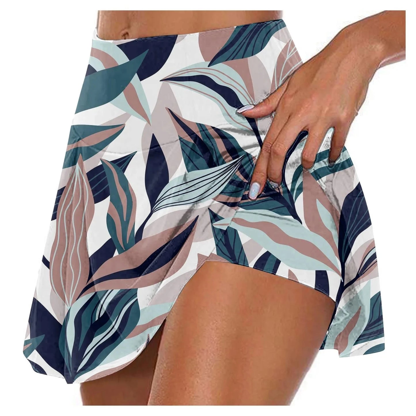 Women'S Athletic Stretchy Pleated Tennis Skirts Run Yoga GlowCart