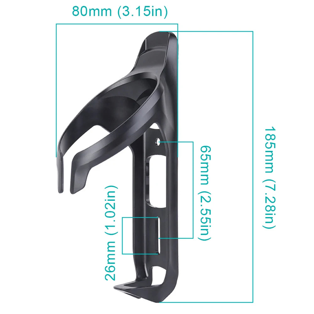 Bike Bottle GPS Tracker Cage Anti-Theft Bike Water Cup Holder Scratch-Proof Anti-Lost Protective Bottle Holder for Airtag GlowCart