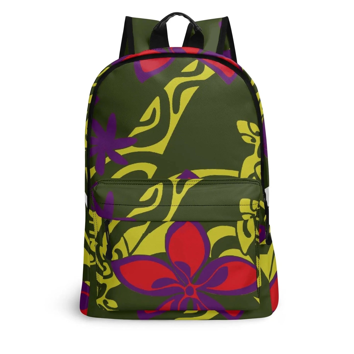 Flower Customization Travel Polynesian Hiking Men'S Backpack GlowCart