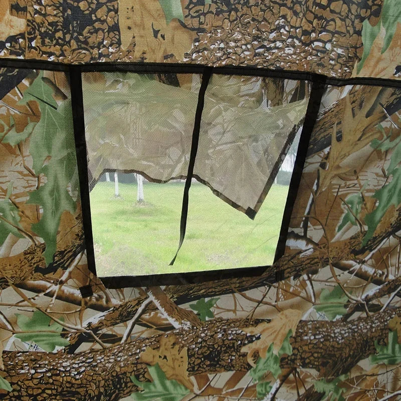 3-4persons Pop Up Tent Outdoor Travel Camping Camouflage GlowCart