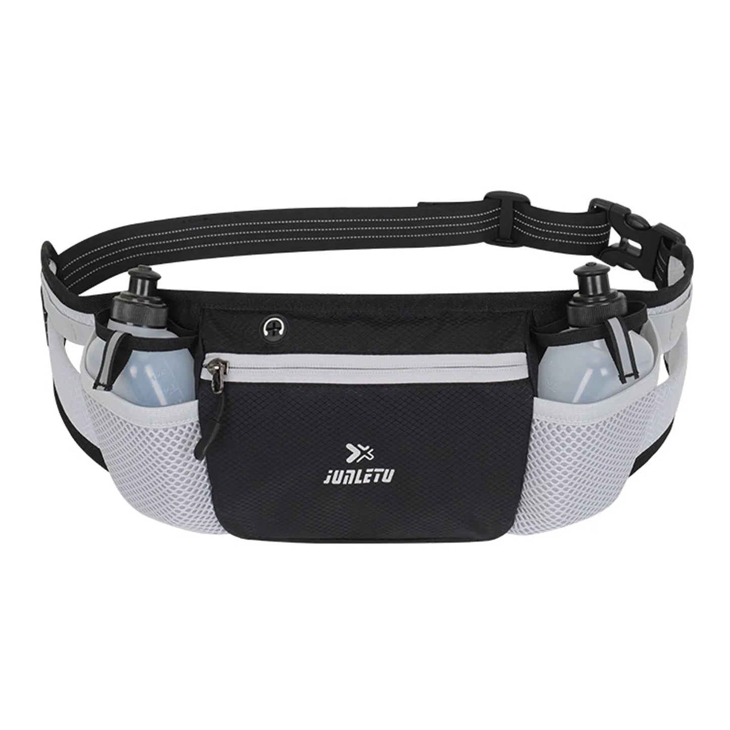 Running Belt Waist Pack Hydration Waist Pack Water Resistant Breathable Runners Belt Water Bottle Fanny Pack for Hiking Camping GlowCart