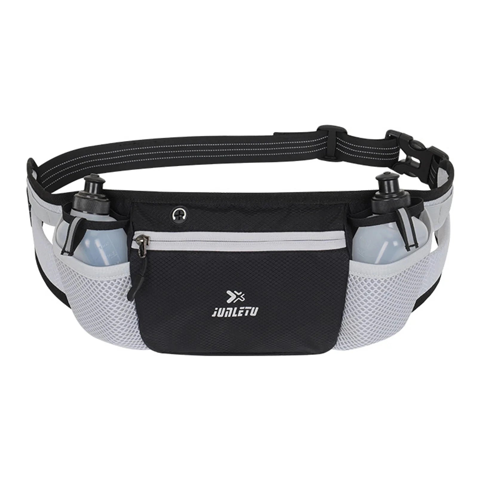 Running Belt Waist Pack Hydration Waist Pack Water Resistant Breathable Runners Belt Water Bottle Fanny Pack for Hiking Camping GlowCart