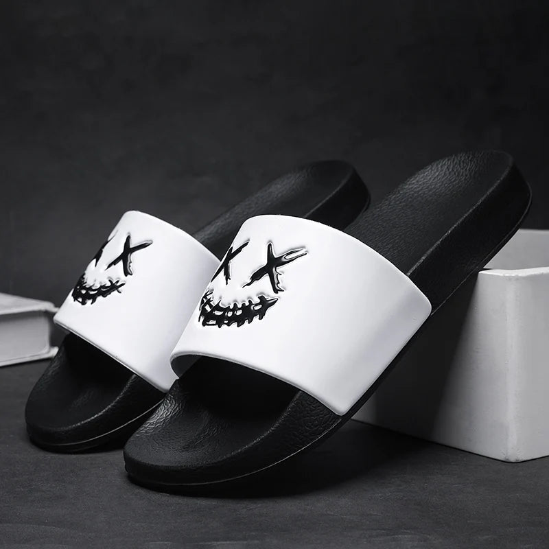 Summer Men's Slippers Shoes Man Soft Slides Non-slip Casual Indoor Outdoor EVA Sandals Beach Garden Fashion For youngster GlowCart