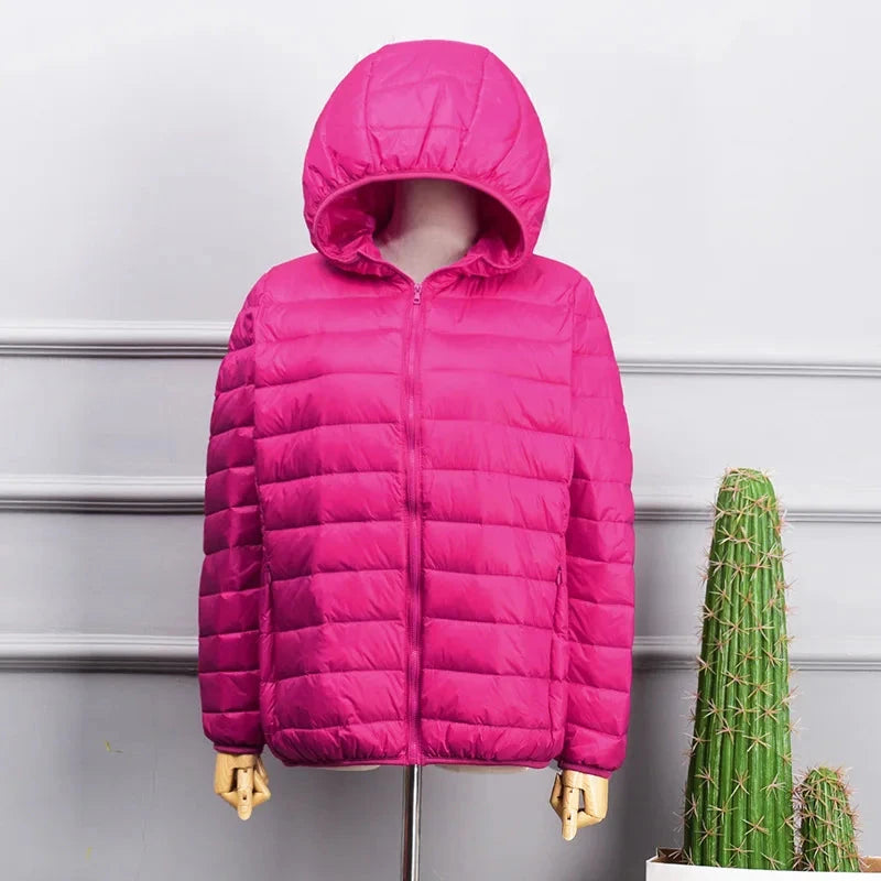 2025 autumn and winter women's new lightweight down jacket GlowCart