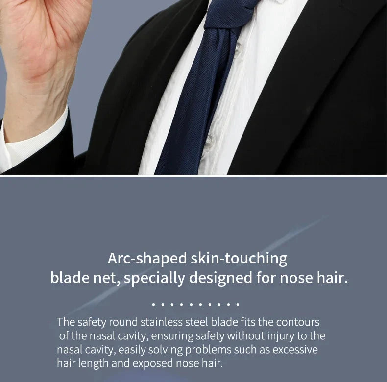 Mini Pocket Nose Hair Trimmer Painless Clipper Nose Ears GlowCart