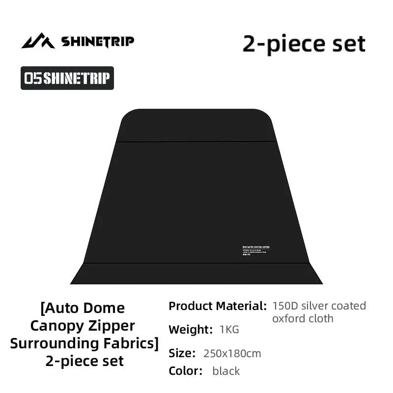 ShineTrip 05 Series Dome camping tent Quick Setup big tent GlowCart