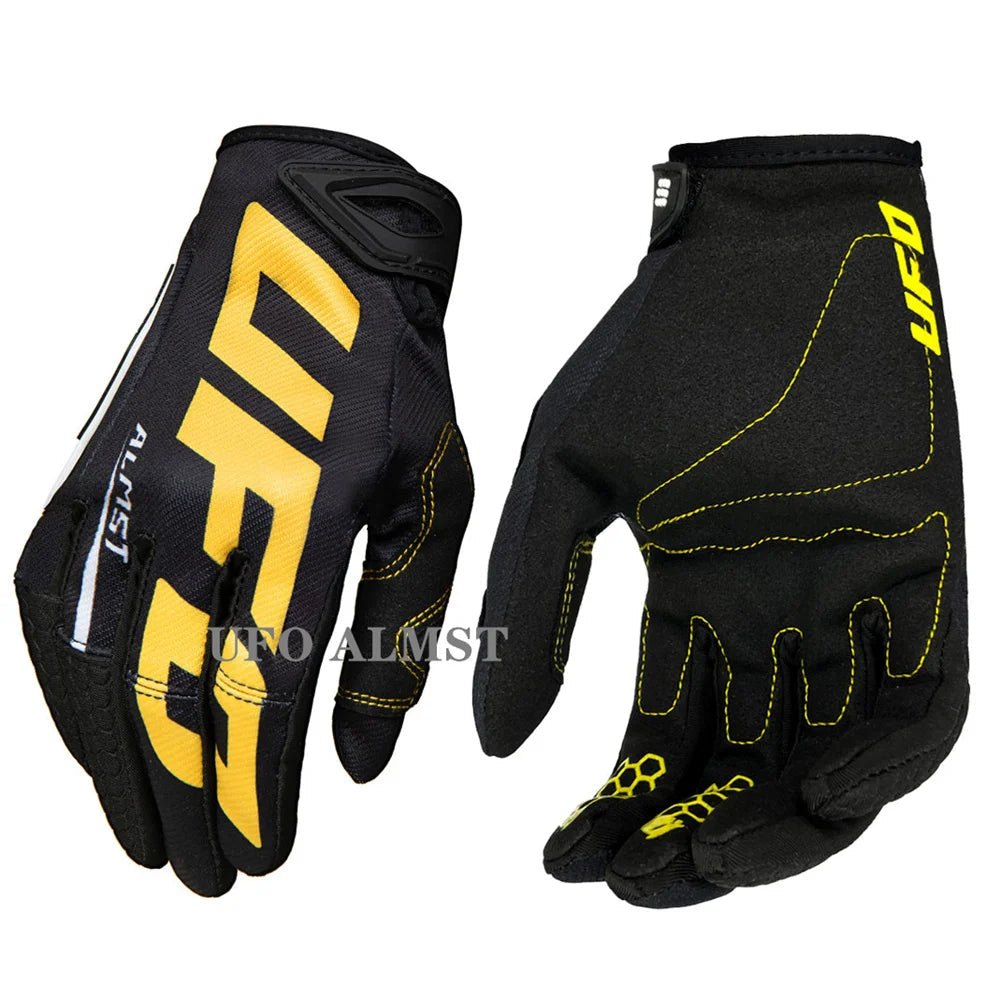 UFO Almst Off-road Motorcycle Gloves Mens Women Mountain Bike Gloves BMX ATV UTV Guantes Soft Breathable Motocross Racing Gloves GlowCart