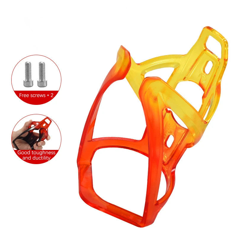 New Bicycle Water Bottle Cage Lightweight MTB Mountain Bike Bottle Holder Socket Ultralight Plastic For Road Cycling Accessories GlowCart