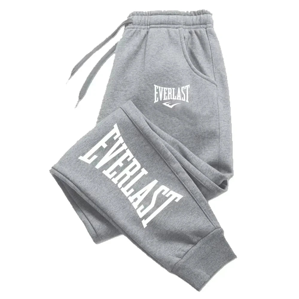 Men Printed Pants EVERLAST Men Women Running Pants Joggers GlowCart