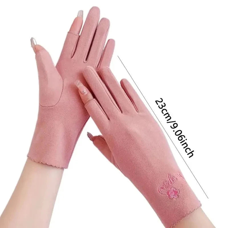 2025New Touchable Screen Winter Gloves Warm Coldproof Skiing Gloves Windproof Full Finger Gloves Gift GlowCart