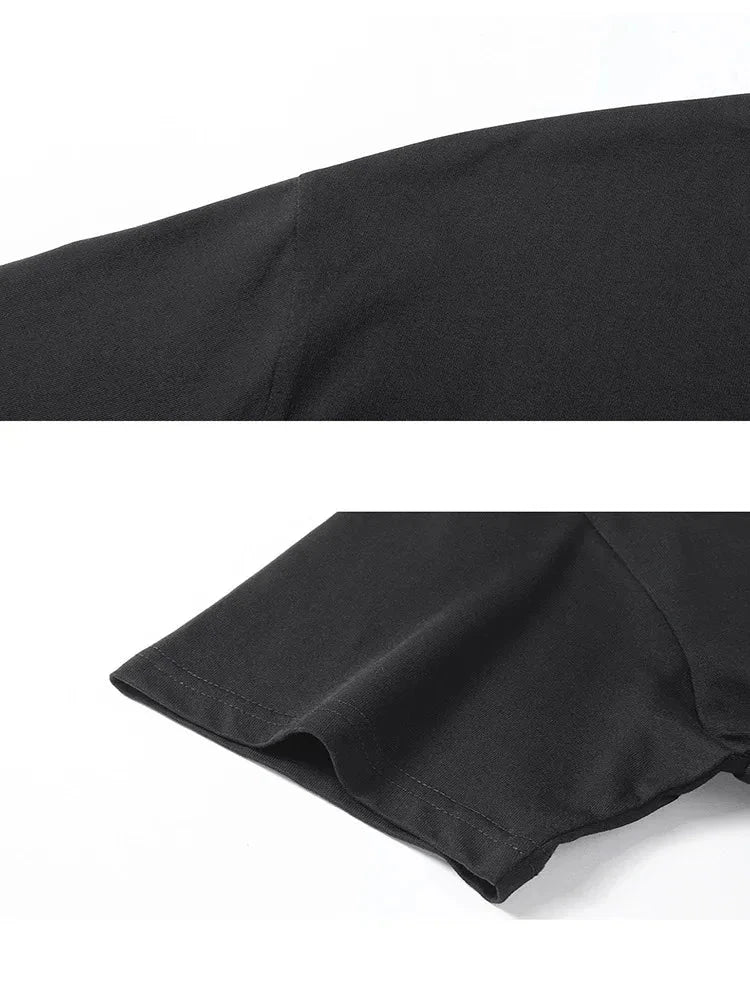 2000s Vintage Casual Girl Print Y2k Women's Short Sleeve GlowCart