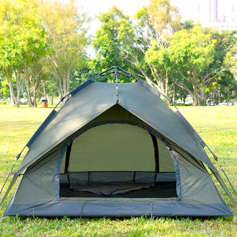 pop up camping tent 5-6 person hiking tent 5000mm waterproof