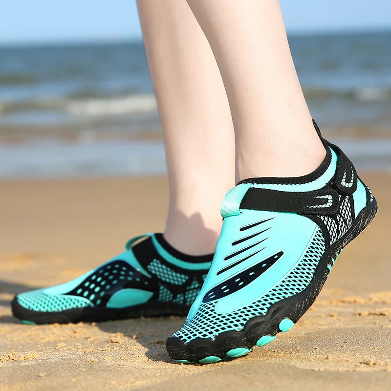 Swimming Shoes Men Beach Aqua Shoes Women Quick Dry Barefoot Upstream Surfing Slippers Hiking Water Shoes Wading Unisex Sneakers GlowCart