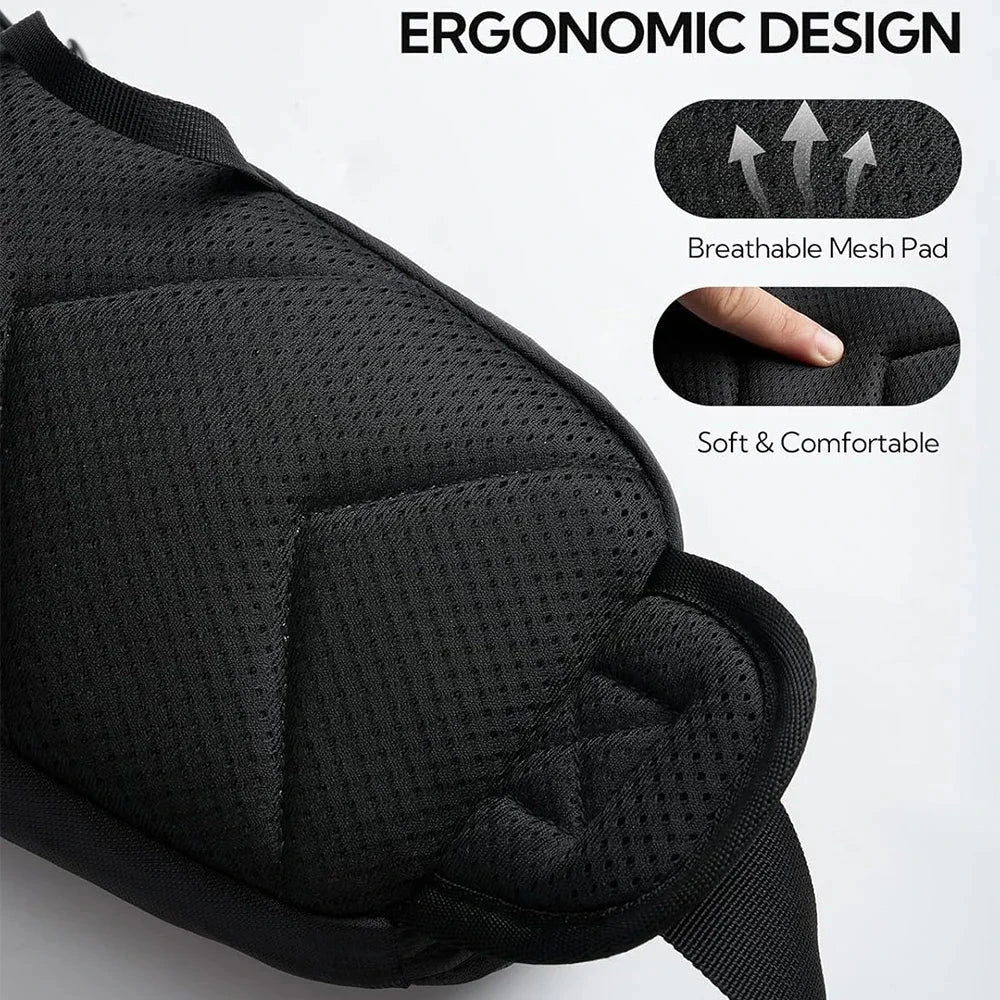 WATERFLY Fanny Pack Waist Bag: Hiking Water Bottle Holder with Strap Waist Pack for Women Men Hydration Hip Packs for Running GlowCart