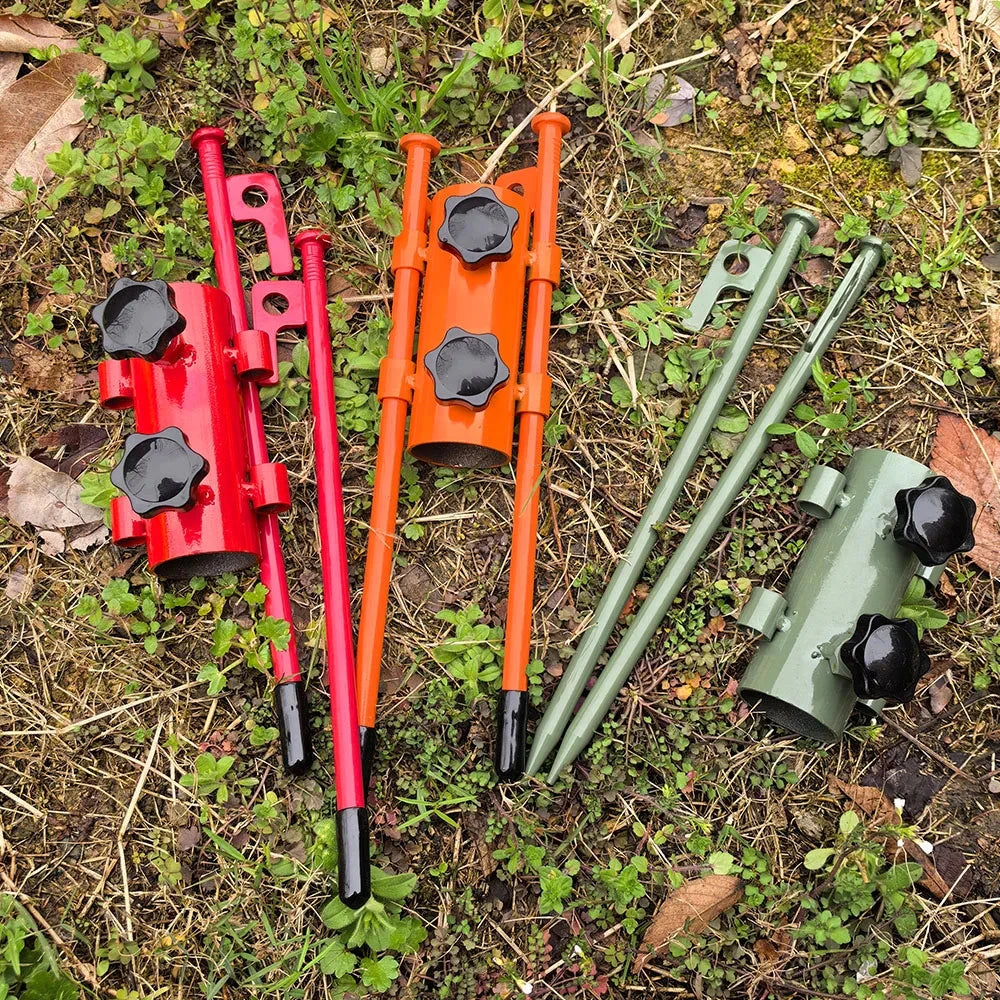 Outdoor Camping Canopy Pole Fixed Tube Adjustable Tent GlowCart