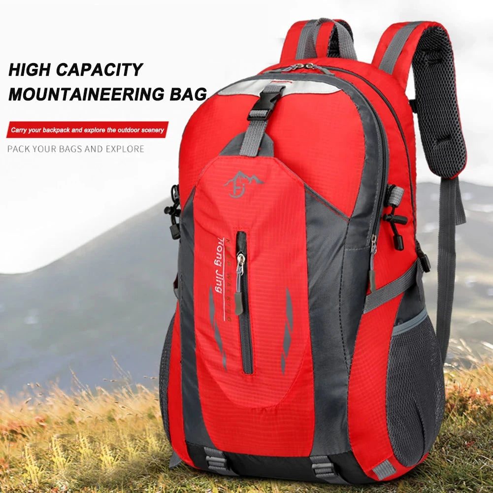 40L 840D Portable Waterpr Backpack Folding Mountaineering GlowCart