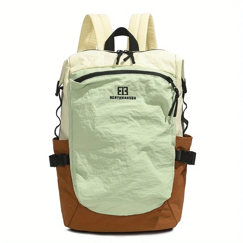 2025 Ins Campus Backpack Color Blocked Daypack for Students
