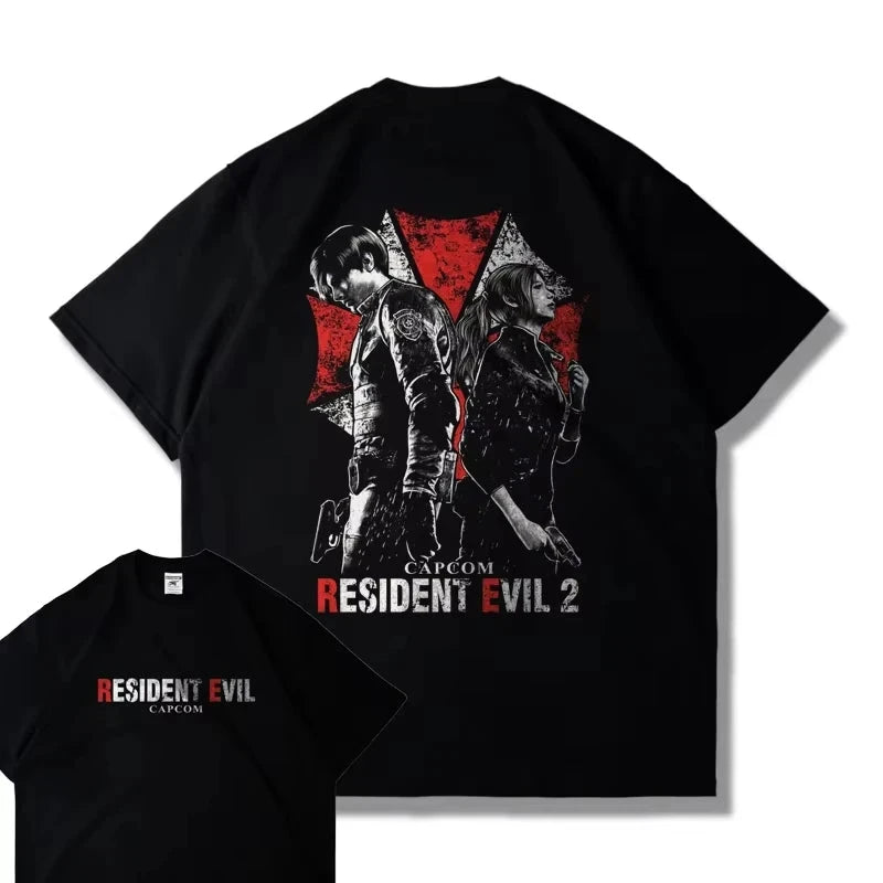 CAPCOM Game PS5 Resident Evil 4 Remastered Short Sleeve GlowCart