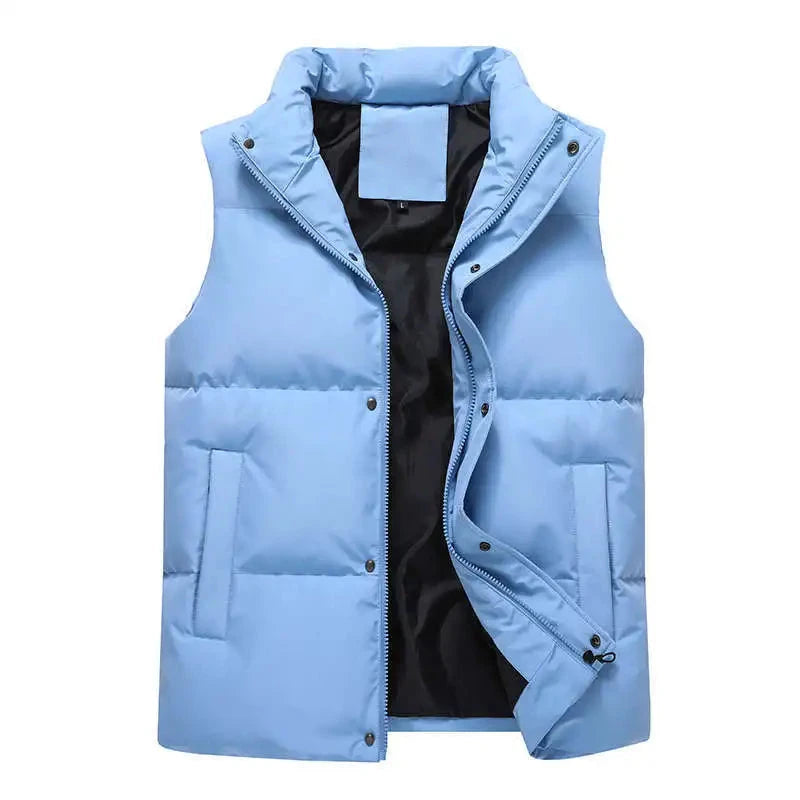 logoMen's vest autumn and winter down cotton vest men loose GlowCart