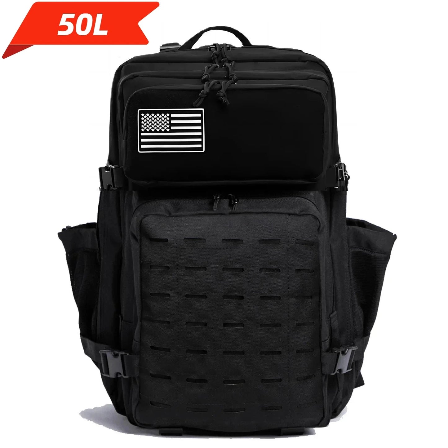25L/50L Tactical Backpack Bag Hunting MOLLE Backpack GYM For GlowCart