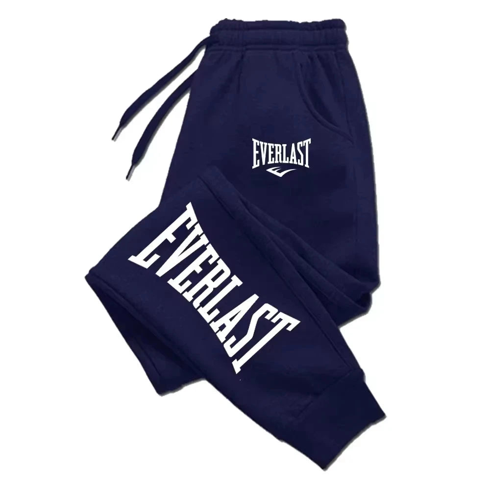 Men Printed Pants EVERLAST Men Women Running Pants Joggers GlowCart