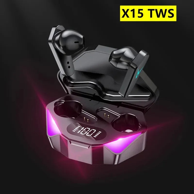 X15 TWS Gaming Earbuds Wireless Bluetooth Earphones With Mic