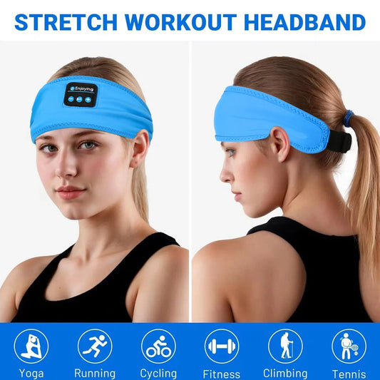 Smart Eye Mask Patch And Bluetooth Wireless Headphone 3D GlowCart