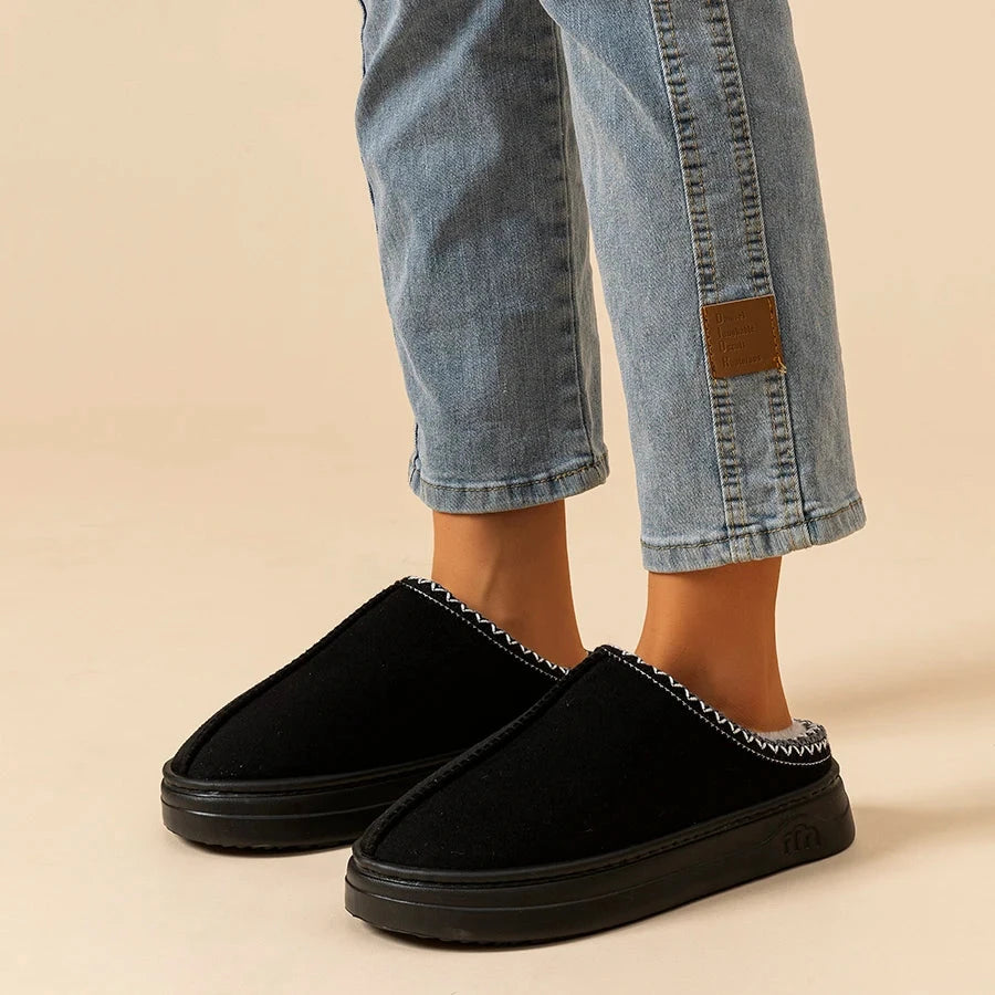 Winter Men's Slippers Indoor Bedroom Breathable Warm Snow GlowCart