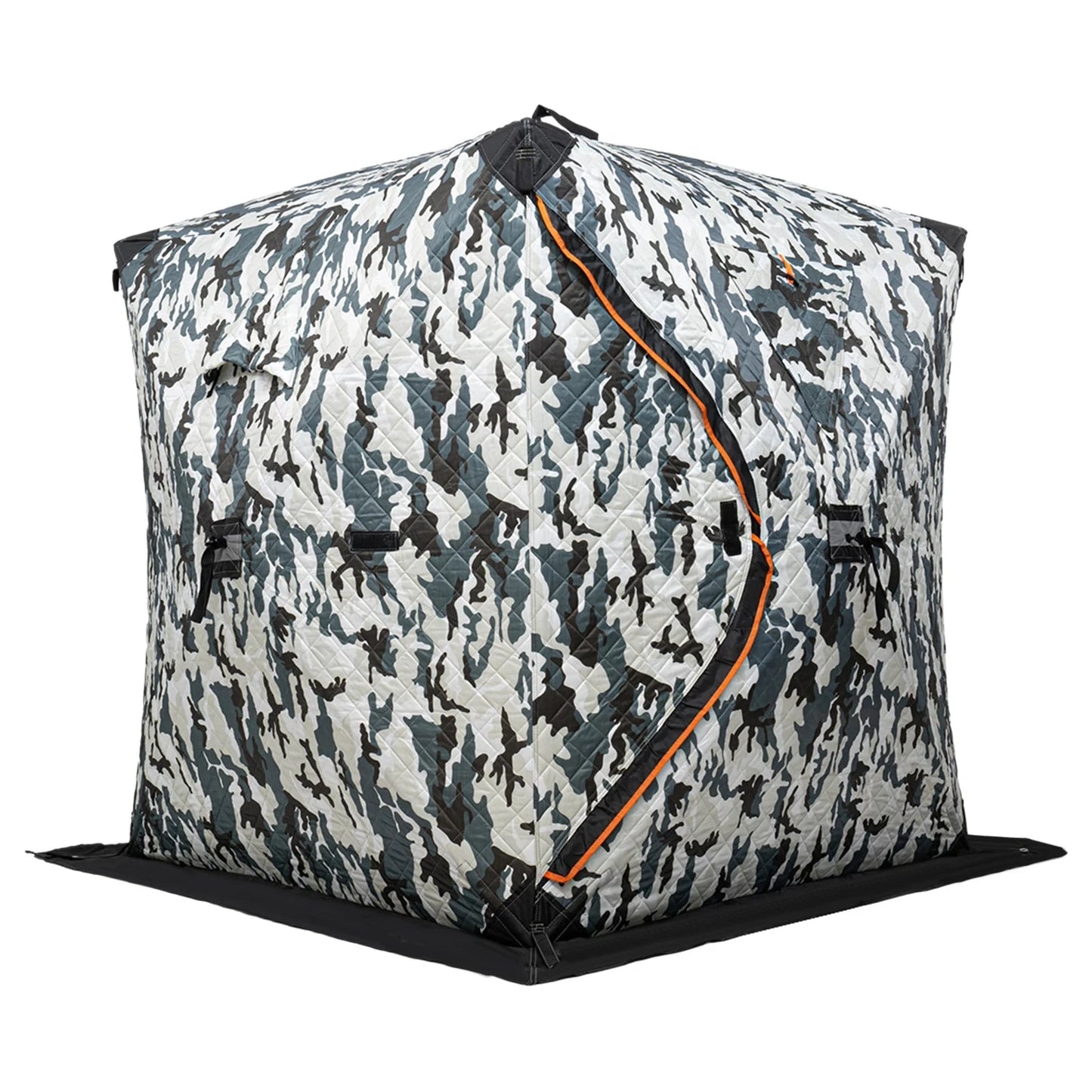 Portable Ice Fishing Shelter Tent for 1-2 Person, Winter GlowCart