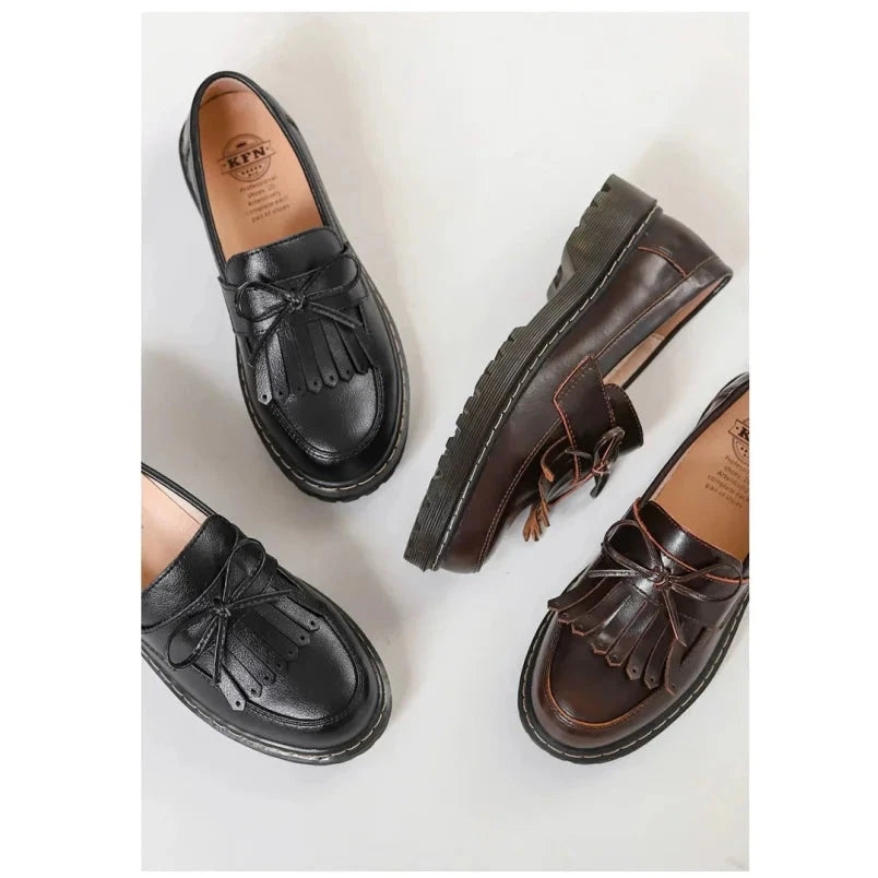 Thick Bottom Black Outdoor Safety Shoes Beef Tendon Outsole GlowCart