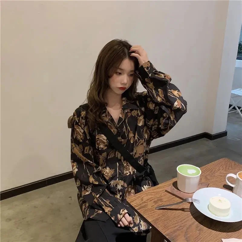 Women's Design-sensual Retro Loose Long-sleeved Autumn New GlowCart
