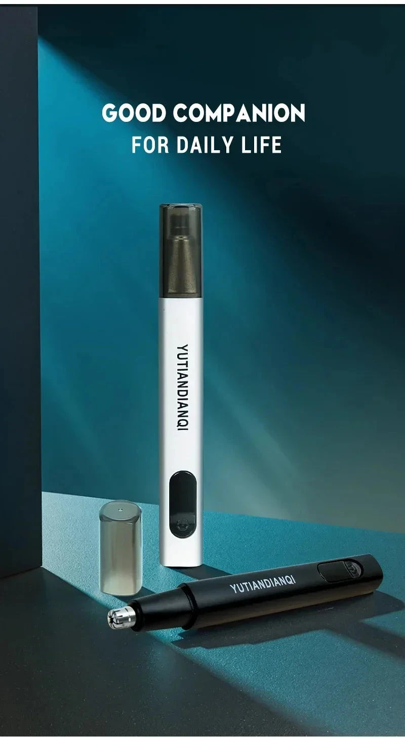 2 In 1 Electric Portable Ear And Nose Hair Trimmer Clipper GlowCart