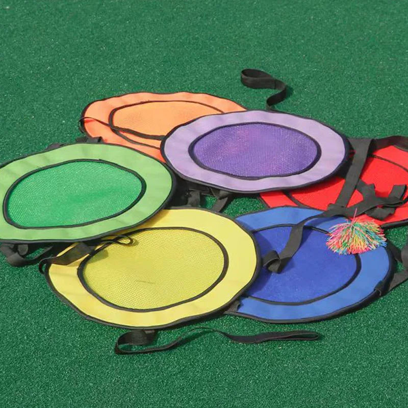 Children Fun Toss And Catch Ball Game Outdoor Toys For Kids Sensory Play Parent Child Interactive Juegos Exterior Niños Adultos GlowCart