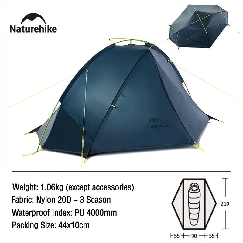 Naturehike Tagar Ultralight Hiking Tent Outdoor Summer GlowCart