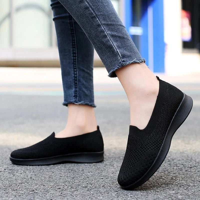 Spring Autumn SliP-ON Couple Shoes Women's Mesh Breathable GlowCart