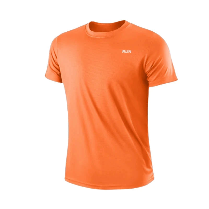 Men's Quick Dry Short Sleeve Gym Running Moisture Wicking GlowCart