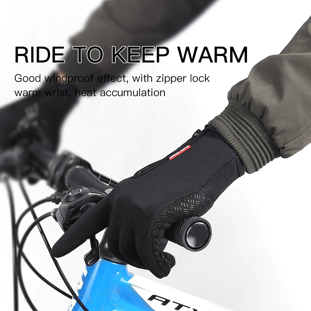 Thermal Winter Gloves For Men Women Touchscreen Warm Outdoor Cycling Driving Motorcycle Gloves Windproof Non-Slip Womens Gloves GlowCart