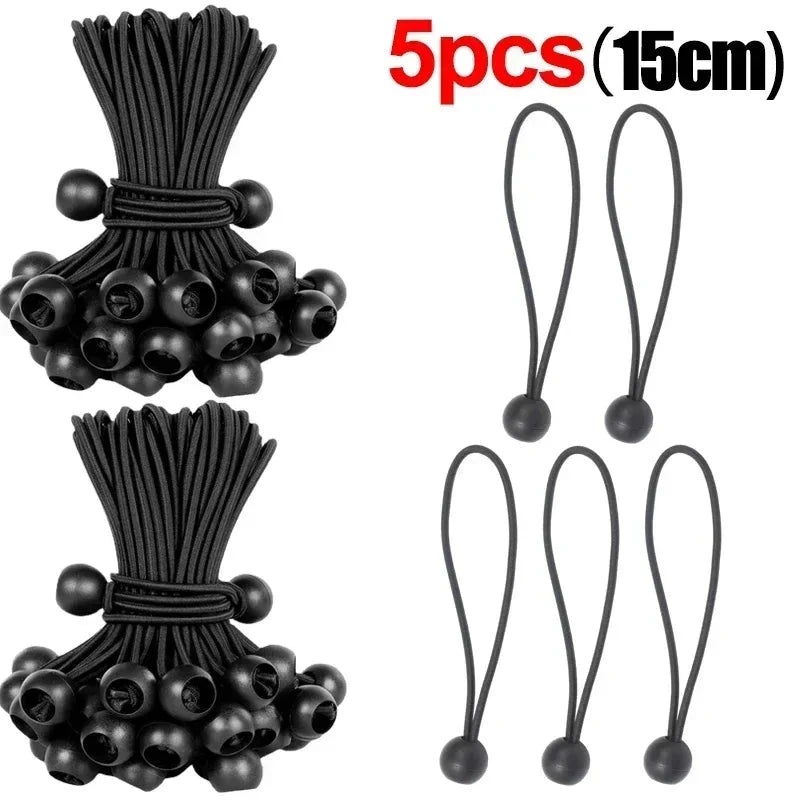 Outdoor Elastic Ball Rope Bungee Cords Portable Tent Fixing GlowCart