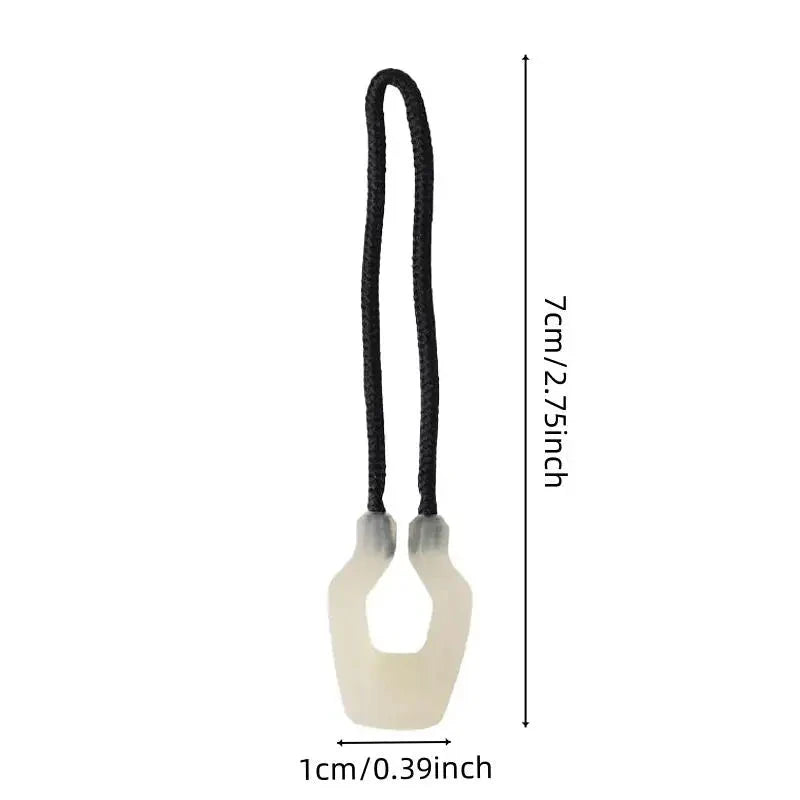 6pcs Luminous Zipper Travel Bag Zipper Anti-loss Anchor GlowCart