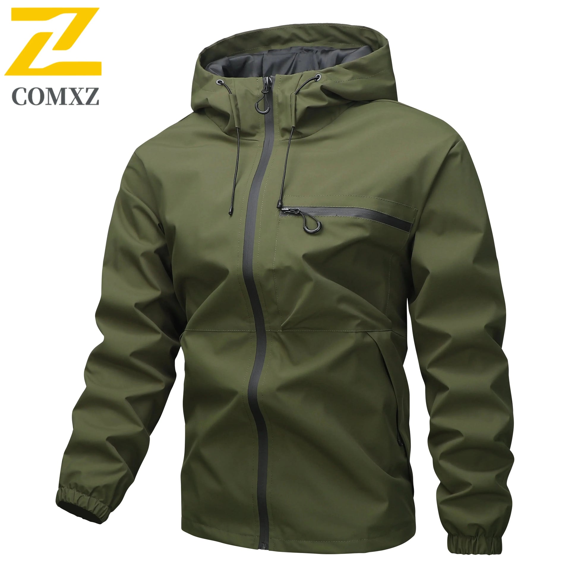 Mountain Hiking Jacket Mens Autumn 2025 New Casual Zipper GlowCart