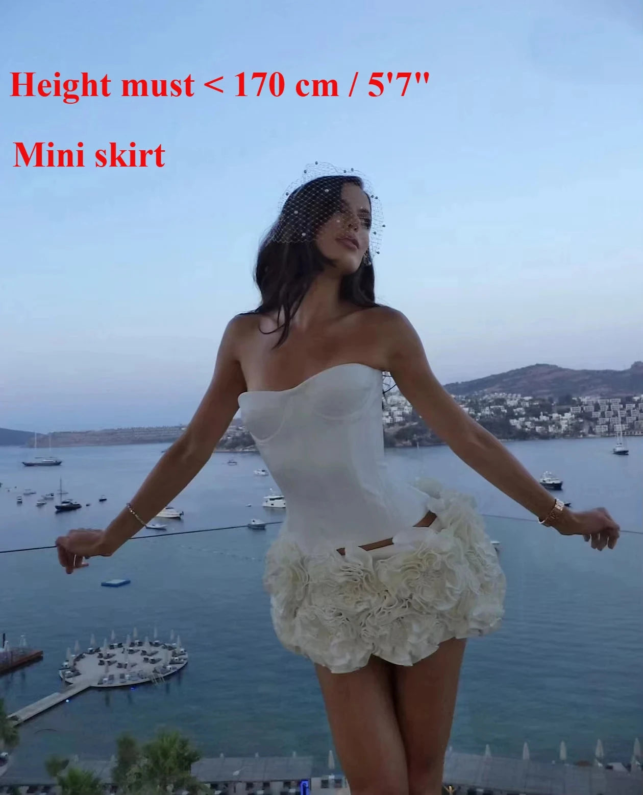 Mingmingxi Winter Strapless Sexy Cocktail Dress 2024 New GlowCart