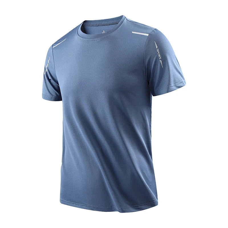 CHRLCK Men's Running Quick Drying T-shirts Breathable Hiking GlowCart