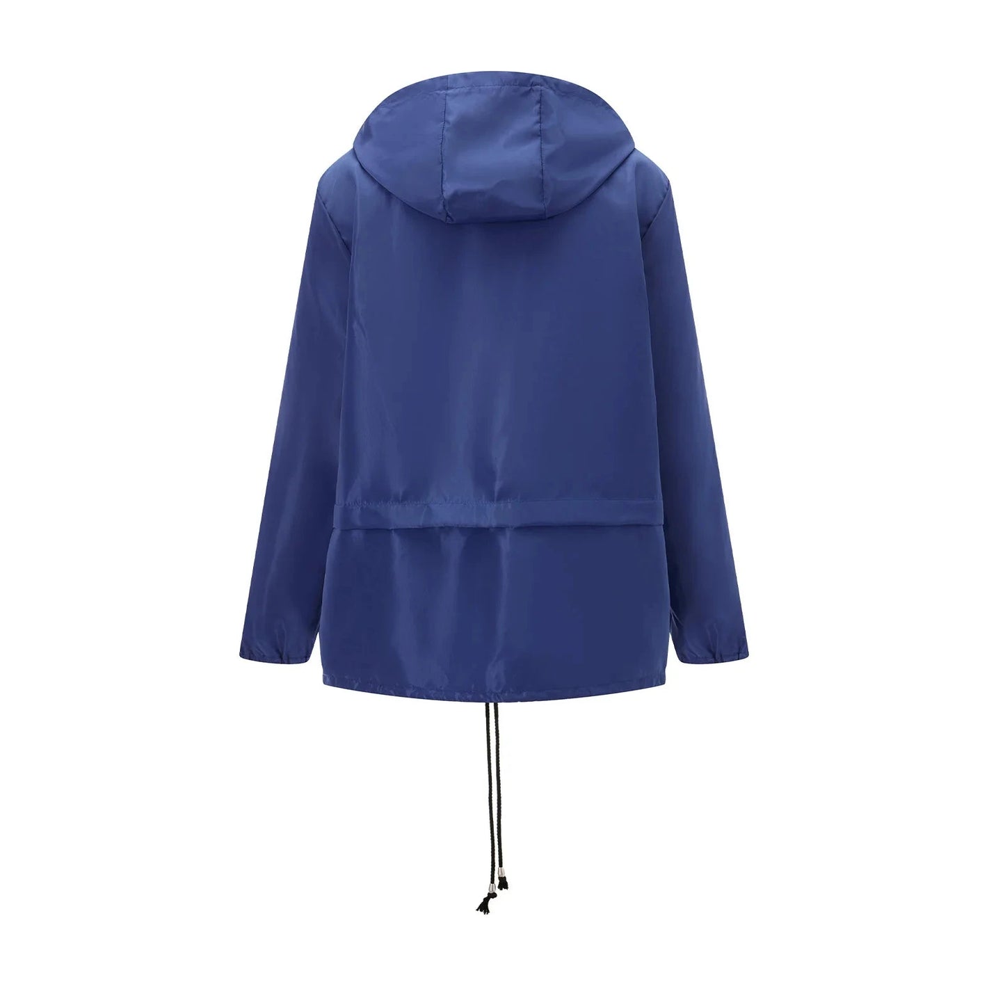 Women Packable Rain Jacket Outdoor Hooded Windbreaker with GlowCart