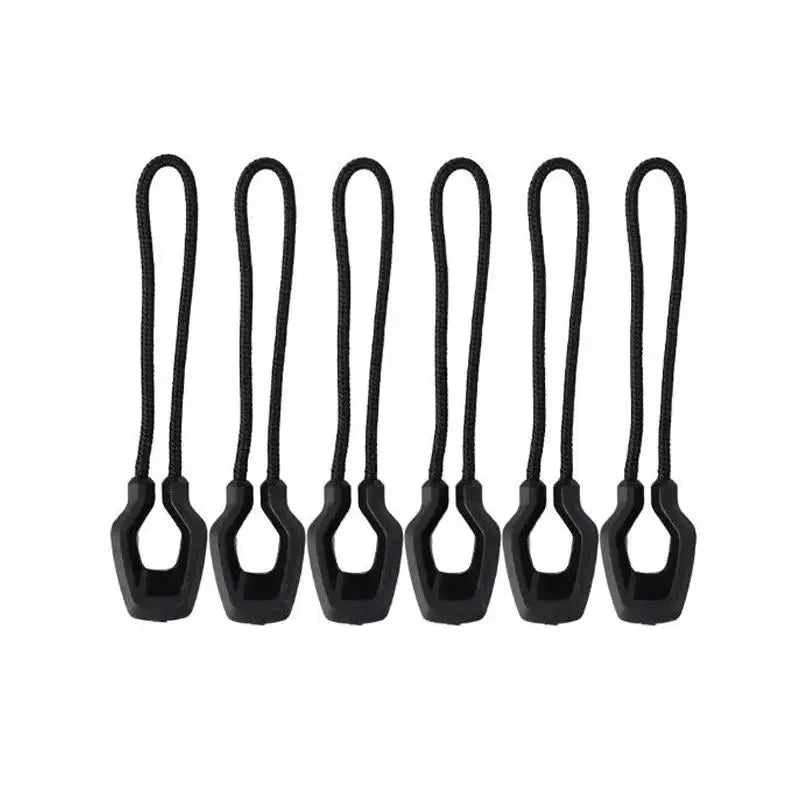 6pcs Luminous Zipper Travel Bag Zipper Anti-loss Anchor GlowCart