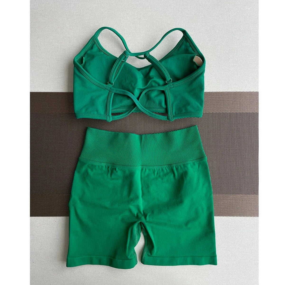 TKITK Shorts Pro Solid Seamless Half Pants Women Soft  Fitness Outfits Yoga Pants Gym Running Bike Wear GlowCart