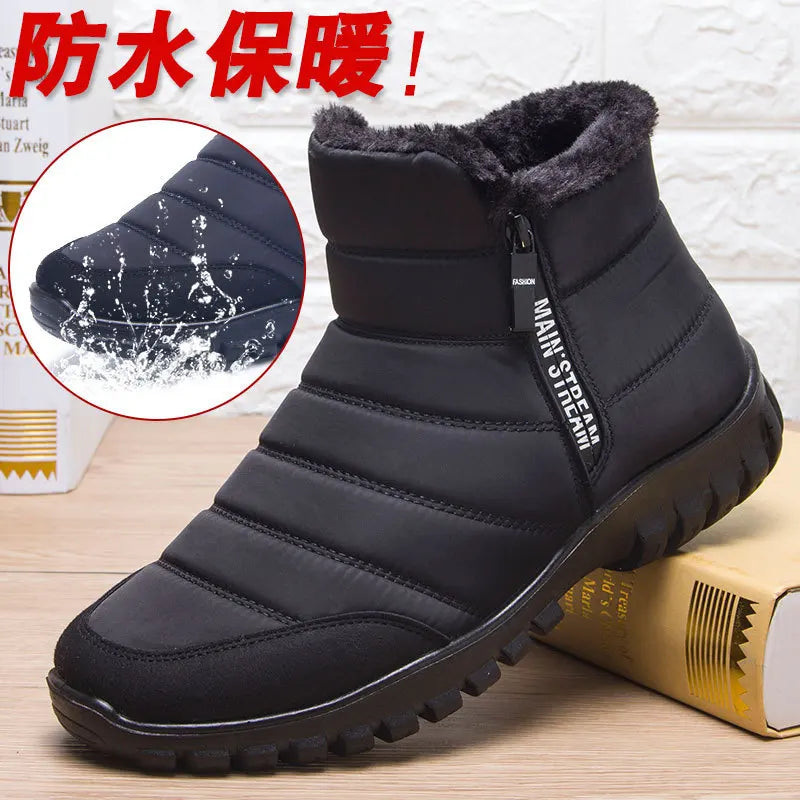 Men'S Winter Sports Shoes Soft Bottom Anti Slip Casual Sneakers Cold Proof And Warm Keeping Men'S Sneakers   Free Shipping Shoes GlowCart
